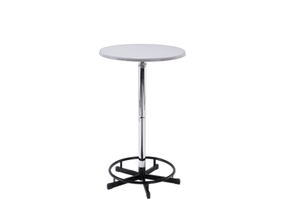 Stehtisch mit Fußstütze 80 cm mieten – Stehtisch, Bistrotisch, Hochtisch, Partytisch, Miettisch