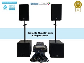 Premium Musikanlage mieten · Kling & Freitag PA-System · Made in Germany