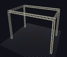 Global Truss - 4 Punkt F-34 O-Stand (8,0 x 5,0 x 4,5 Meter)