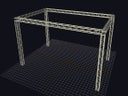 Global Truss - 4 Punkt F-34 O-Stand (8,0 x 5,0 x 4,5 Meter)