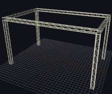 Global Truss - 4 Punkt F-34 O-Stand (8,0 x 5,0 x 4,5 Meter)
