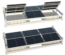 Mobiles Hybrid-Energiesystem | Solar/Diesel mit Batterie | Kraftstoff sparen & emissionsarm arbeiten