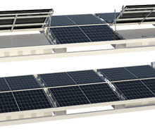 Mobiles Hybrid-Energiesystem | Solar/Diesel mit Batterie | Kraftstoff sparen & emissionsarm arbeiten