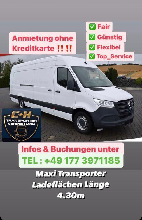 Wunderbar Transporter Mieten Remscheid Ebenbild