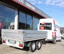 Autoanhänger offen, Zweiachser