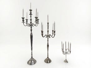 Kerzenständer mieten – Edle Kandelaber in Silber & Gold für Ihre Tischdeko