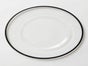 Glas Platzteller LONDON gold, roségold, silber, weiss, schwarz weds4rent mit Goldrand - Galerie - Bild 4