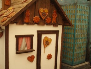 Hexenhäusschen,Haus, Lebkuchenhaus, Lebkuchen, Hexe, Hensel und Gretel