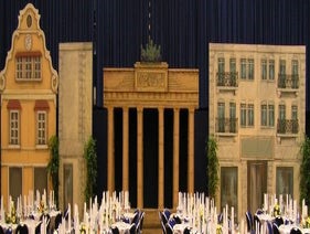 Berlin, Hauskulisse, Hausfronten, Front, Kulisse, Brandenburger Tor