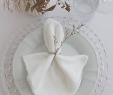 Stoffserviette/ Mundserviette - Musselin - verschiedene Farben - 45x45cm - Hochzeit & Event - Versand