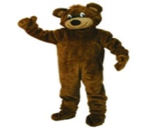 Laufkostüm Barney Bär