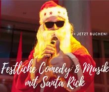 🎅🏻 Weihnachtsmann - Nikolaus 🎄: Musikshow, Comedy, Tischzauberei, Walkact, DJ wie z.B.  ...  für Ihre Weihnachtsfeier, Firmenfeier, Promotion! Opt.: singender Santa Claus, Geschichten erzählen, Leviten lesen (Comedy), Ballonshows u.v.m.!