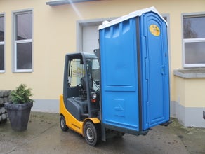 Behindertengerechte Toilette XXL