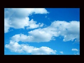Wolken, Himmel, Firnament, - Bühnenbild