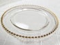 Platzteller "BELMON" gold transparent Dekoteller - Galerie - Bild 4