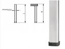 Bühnenfuß 20 cm / Aluminiumfuß