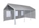 Festzelt Zelt Bierzelt Partyzelt Pavillon 6x3 Meter modern grau stabil mieten leihen optional mit Lieferung und Aufbau