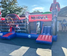 Vermiete Hüpfburg "Marvel Avengers" Party Kids Kinder Outdoor