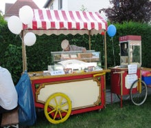 Nostalgischer Eiswagen