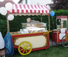 Nostalgischer Eiswagen