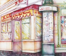 Frankreich Brasserie Kulisse, Paris, Eiffelturm, Stadt der Liebe