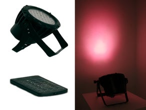 LED Akku Scheinwerfer 107 Watt Outdoor kabellos Farbe wählbar