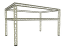 Traversenstand 4 x 8 m mit Aufbau mieten
