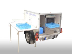 Spülmobil / Geschirrmobil / Geschirrspülmobil / Spülmaschine / Gläserspüle