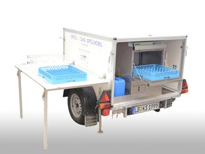 Spülmobil / Geschirrmobil / Geschirrspülmobil / Spülmaschine / Gläserspüle