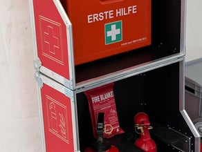 Emergency Case - Notfall-Erste-Hilfe-Set / für Veranstaltungen aller Art