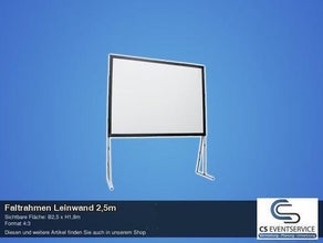Faltrahmen Leinwand 3m Beamer