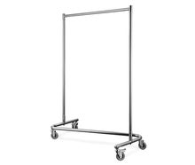Garderobenwagen/Kleider-/Garderobenständer aus Edelstahl CURVY