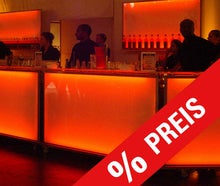 Beleuchtete Bar - Design für Ihr Event.