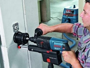 Bohrhammer mit Absaugung bis Ø 16 mm