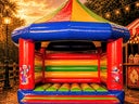 Hüpfburg "Circus Zelt XL" mieten ! Auch für Erwachsene geeignet ! - Galerie - Bild 1