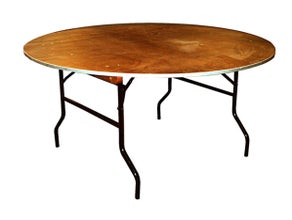 Banketttisch Rund Ø 153 cm mieten leihen