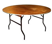 Banketttisch Rund Ø 153 cm mieten leihen