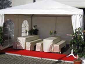 Partyzelt VIP 4m x 6m