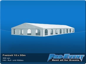 Festzelt 10 x 30m