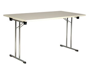 Konferenztisch, weiß, 160x80cm