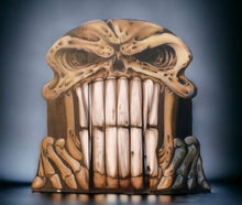 Totenkopf Halloween  Eingang / Eingangstor