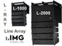 Musikanlage inkl.Tower und Lieferung - Line Array L-2000 IMG - Galerie - Bild 4