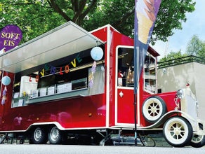 Retro Foodtruck / Imbisswagen / Streetfood Catering / Individuelle Ausstattung - mit oder ohne Personal
