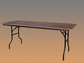Buffettisch / Banketttisch rechteckig
