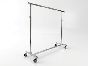 Mobiler Garderobenständer mieten – Ausziehbar bis 220 cm & rollbar
