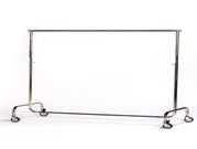 Kleiderständer, chrom, 150-220cm, rollbar
