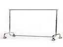 Kleiderständer, chrom, 150-220cm, rollbar