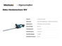 Akku-Heckenschere 18V mieten - ab 10,58 € pro Tag - Galerie - Bild 2