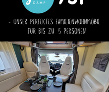 Familienwohnmobil, 5 Personen, 3,5t