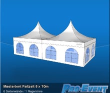 Mastertent Faltzelt 5 x 10m